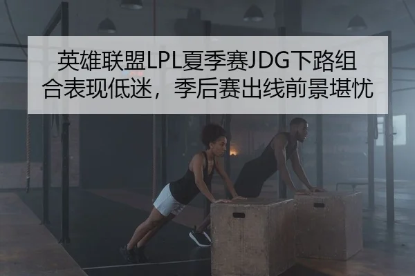 英雄联盟LPL夏季赛JDG下路组合表现低迷，季后赛出线前景堪忧